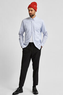 Cortefiel Drawstring chinos Black