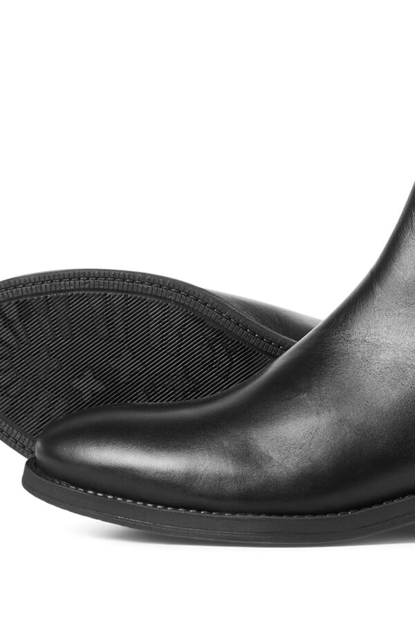 Jack & Jones Botin chelsea piel Negro
