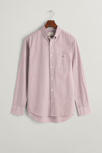 Gant Camisa de popelina às riscas largas de corte regular