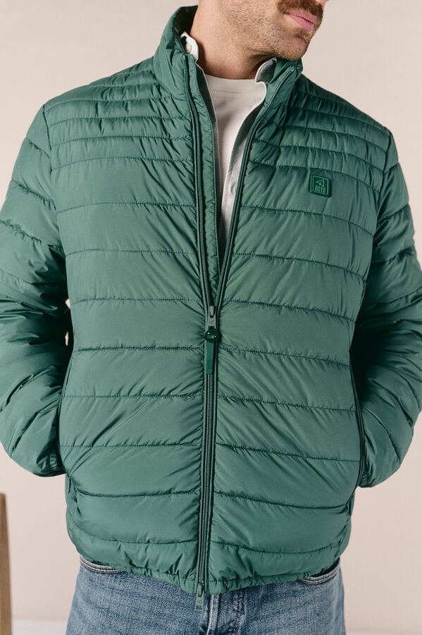 OOTO Blus&atilde;o acolchoado ultraleve Verde