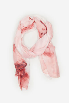 Cortefiel Tie dye scarf Pink