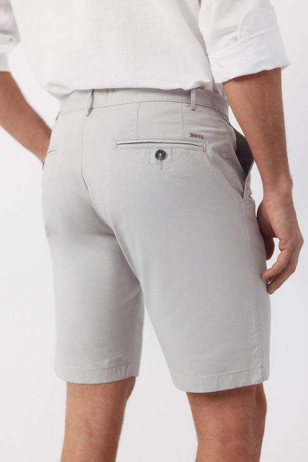 Cortefiel Chino Bermuda shorts Grey