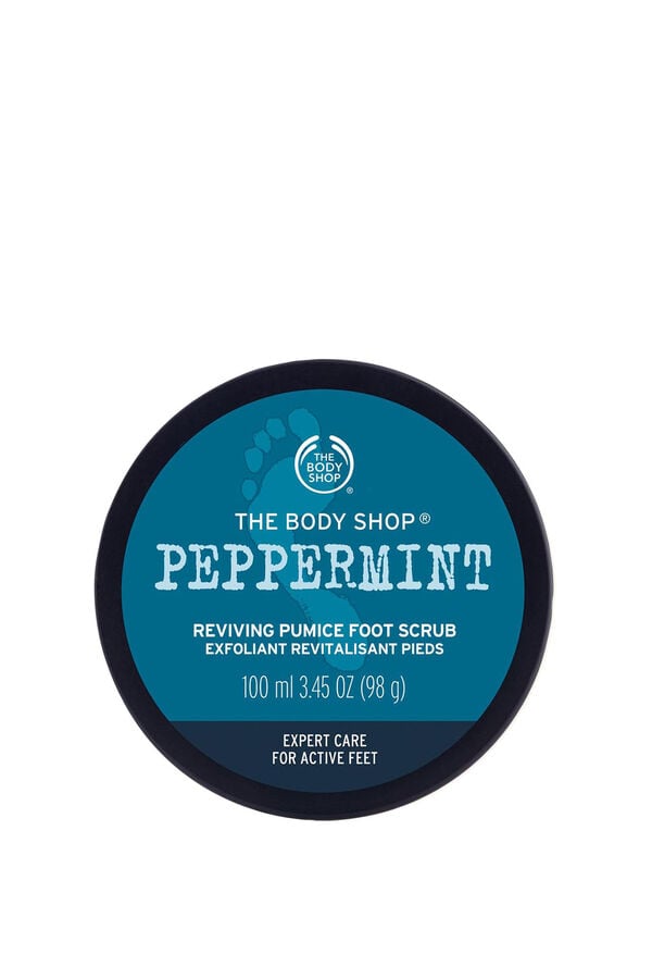 The Body Shop Exfoliante Calmante de Piedra P&oacute;mez y Menta para Pies Multicolor