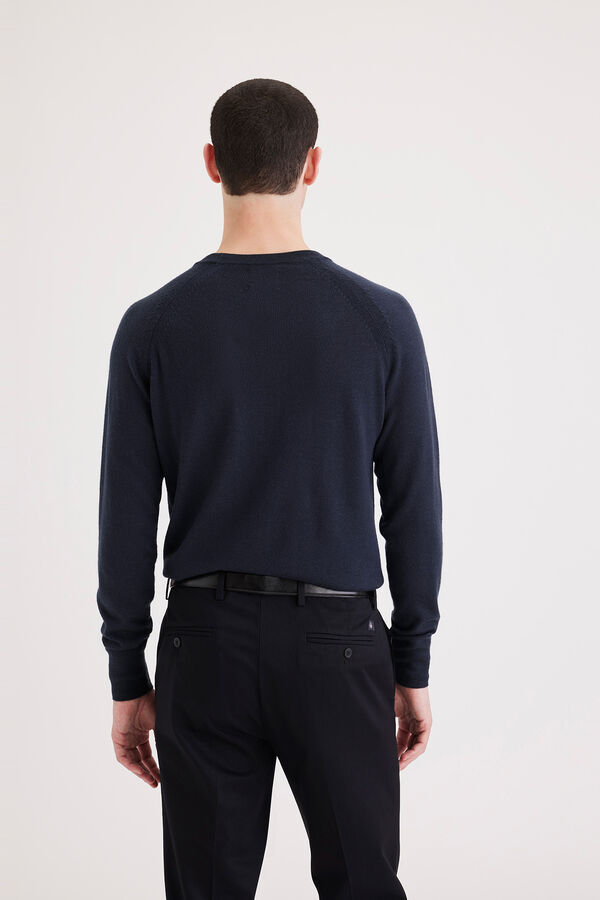 Cortefiel Classic sweatshirt Navy