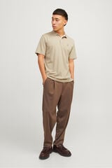 Jack & Jones Polo clássico Castanho