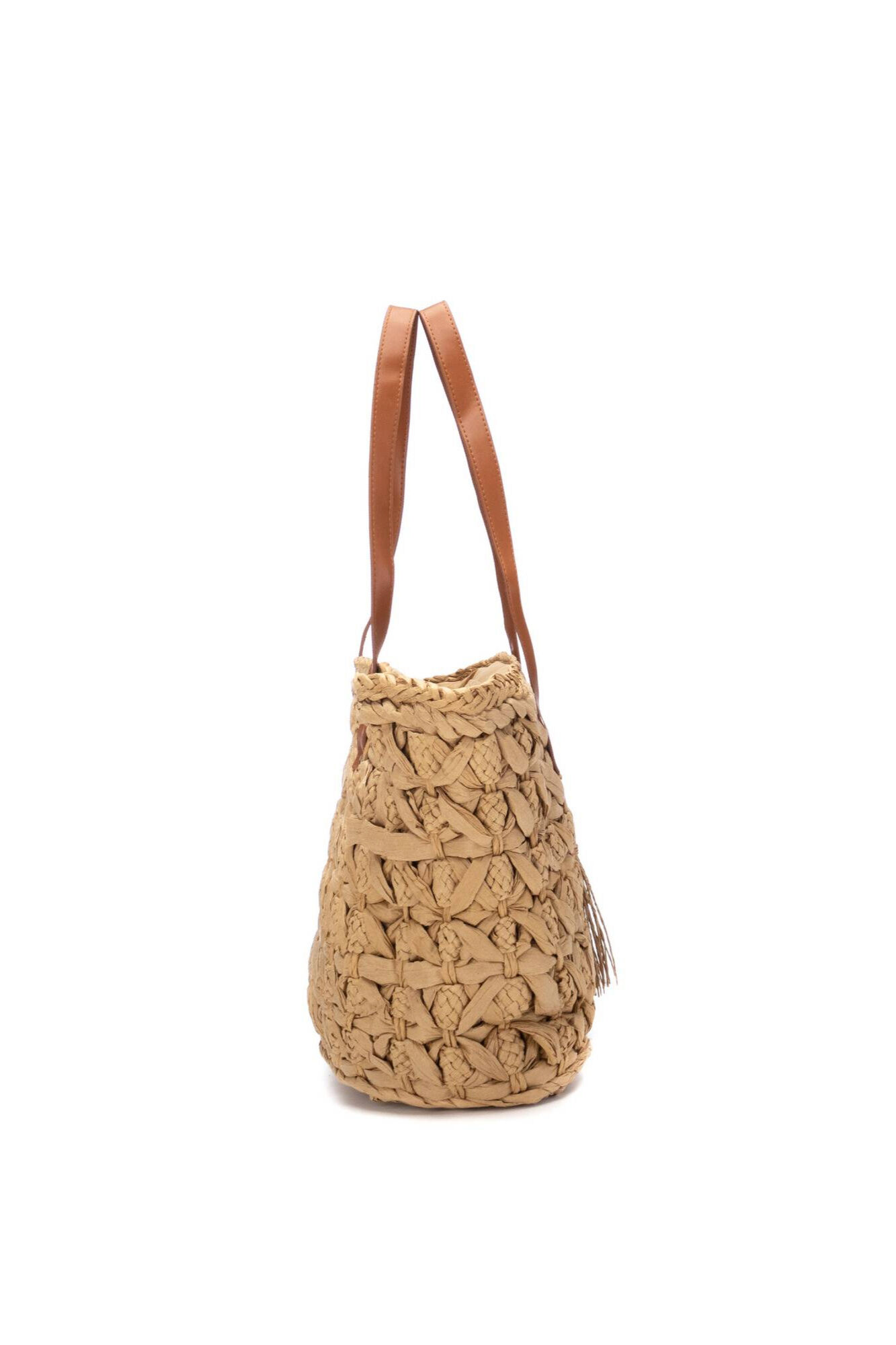 XTI Rafia shoulder bag