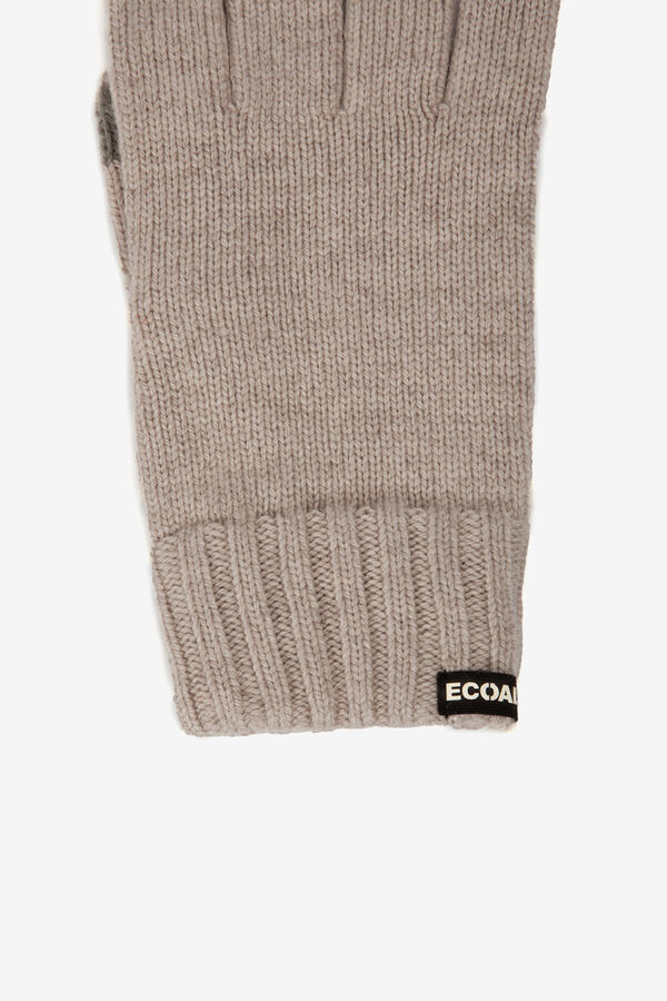 Ecoalf Luvas de lã Tostado