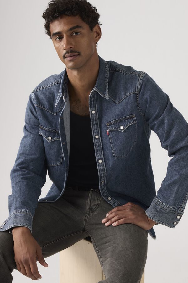 Levi's Camisa denim Levis&reg; Azul