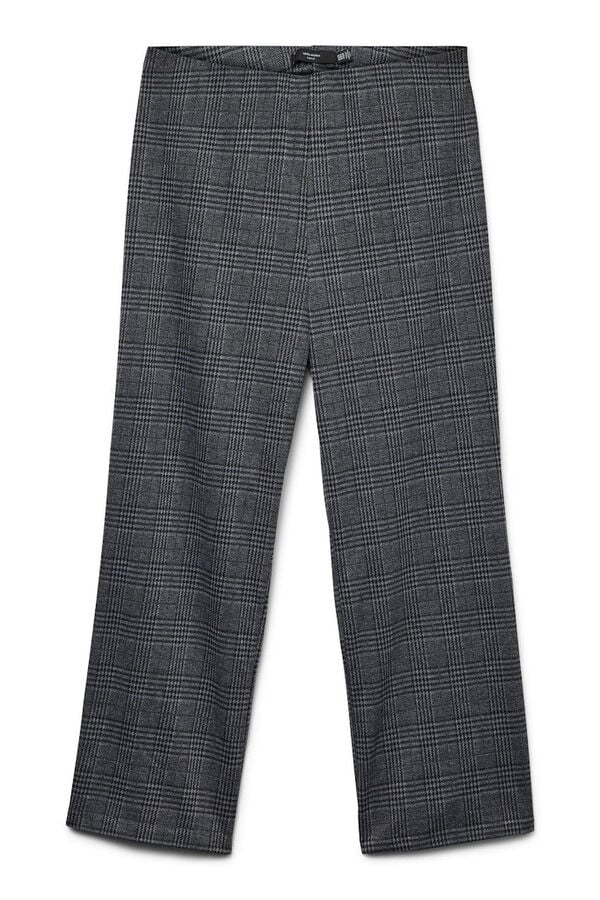 Vero Moda Curve Calça compridas de perna larga Curve  Cinzento