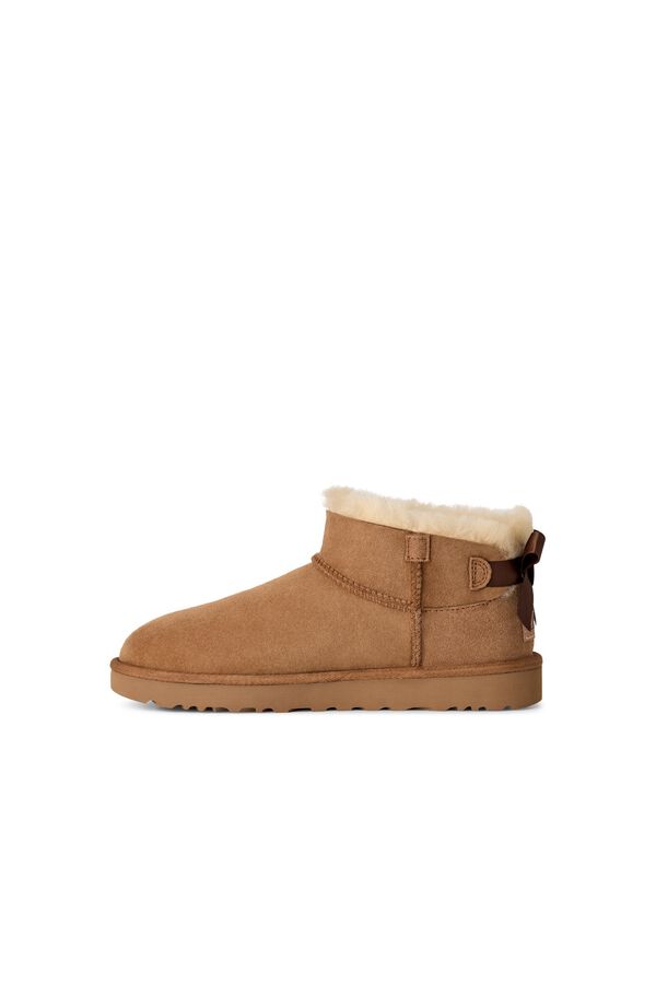 Ugg Ultra Mini Bailey Bow boot Camel