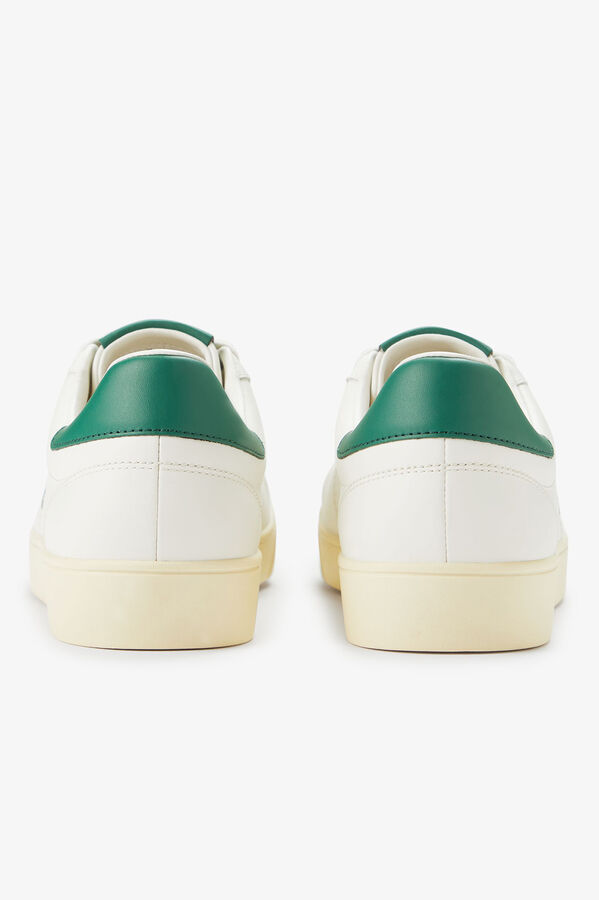 Fred Perry Tênis de couro B722 Branco