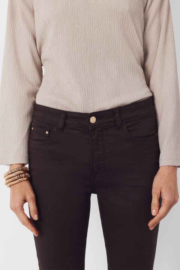 Cortefiel Jeans sensational color Dark brown