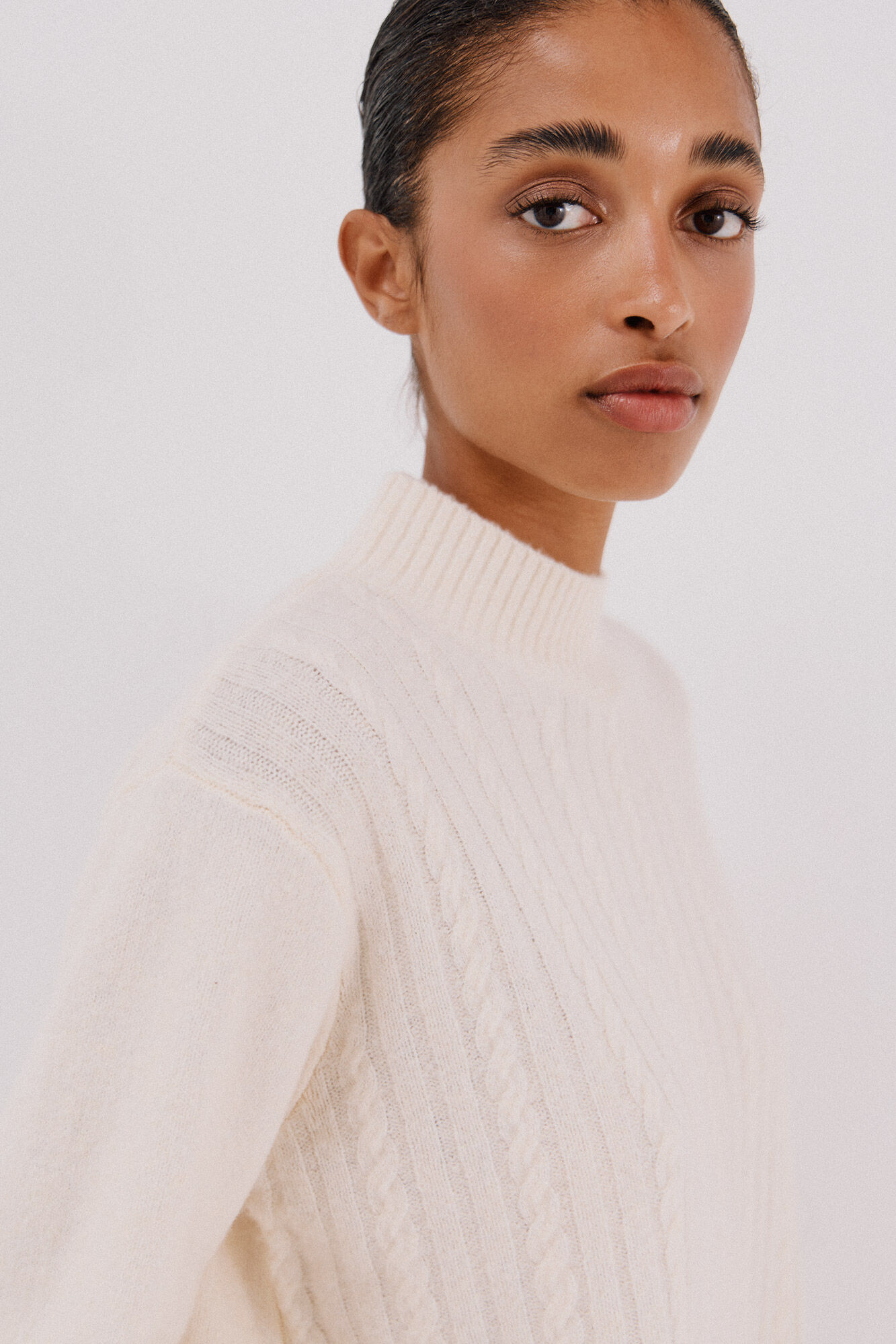 Cortefiel Jersey Perkins braids