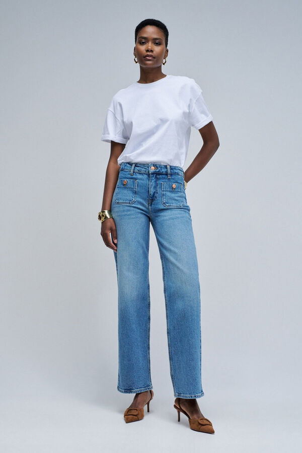 Salsa Jeans Calça jeans reta Azul
