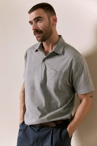 OOTO Polo lavado bordado avi&oacute;n