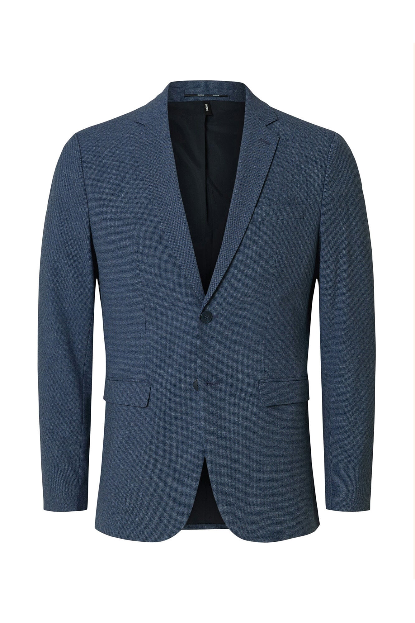 Selected Americana Slim Fit confeccionada con materiales reciclados.