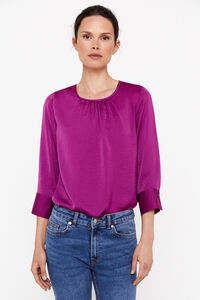 Cortefiel Sustainable blouse Purple