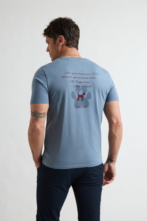 Williot Faded Paw T-shirt Blue