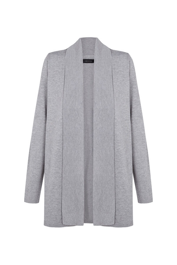 Cortefiel Shawl collar jacket Grey