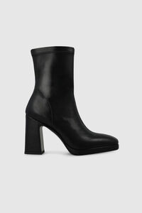 Lodi Botins de camurça com salto