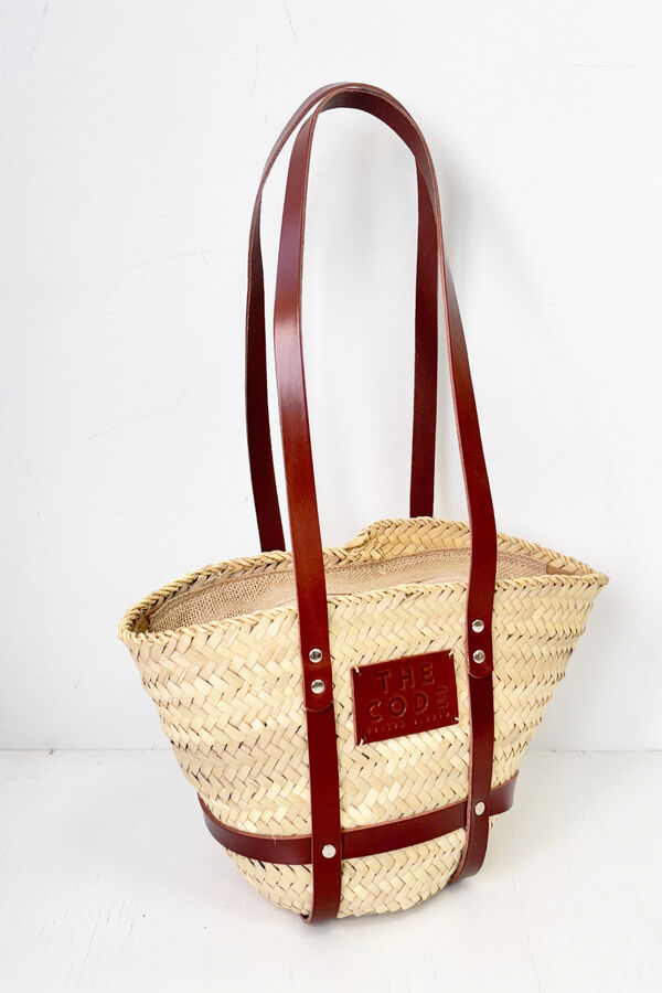 The Code Rodeo basket bag Dark brown