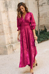 Polín Et Moi Vestido com decote Biniara Granada