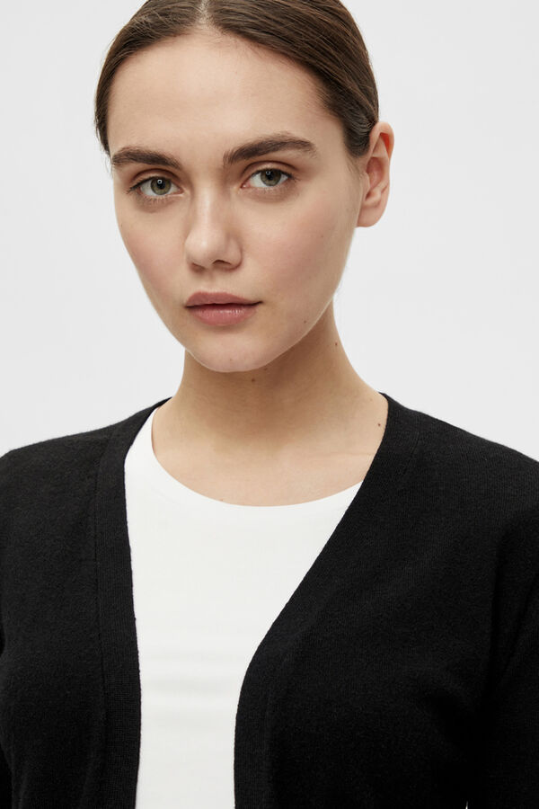 Object Jersey-knit cardigan  Black