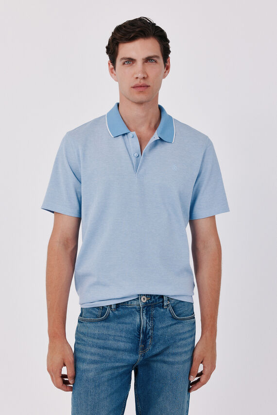 Polo oxford piqué