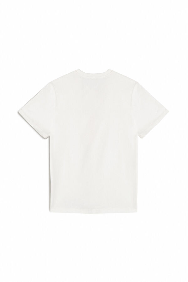 Cortefiel Relax Mode T-shirt with pocket Ivory