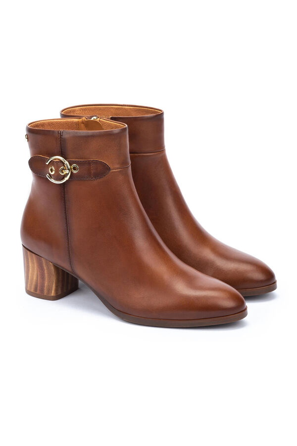 Pikolinos Botins de salto alto Castanho