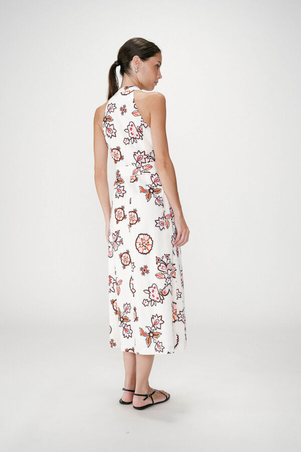 Grace & Mila Vestido midi estampado floral Wink Impress&atilde;o