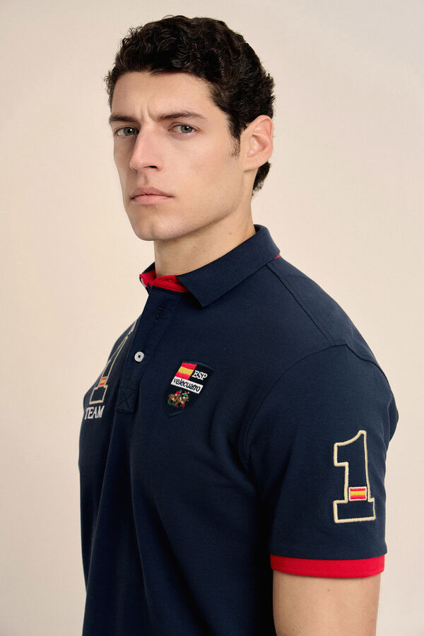 Valecuatro Espanha Polo Azul