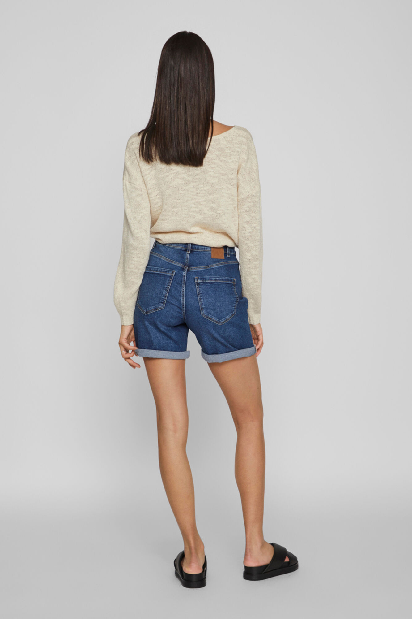 Pantalon corto vaquero Pantalones de mujer Cortefiel