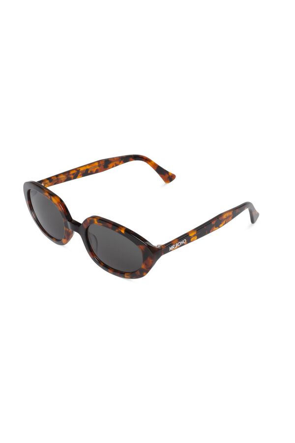 Mr. Boho Cheetah sunglasses - solarte Dark brown
