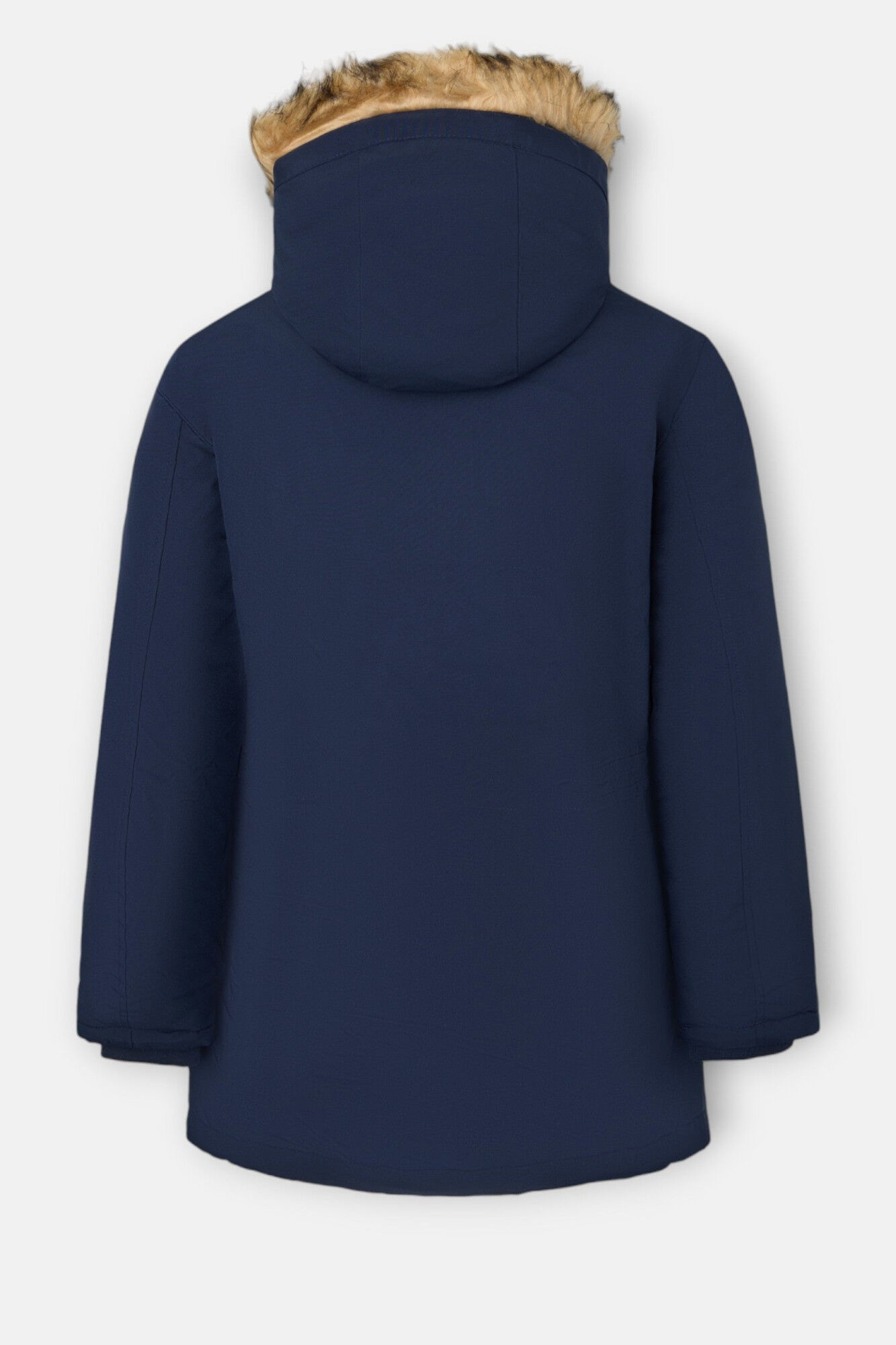 Silbon Sobretudo t&eacute;cnico longo com capuz