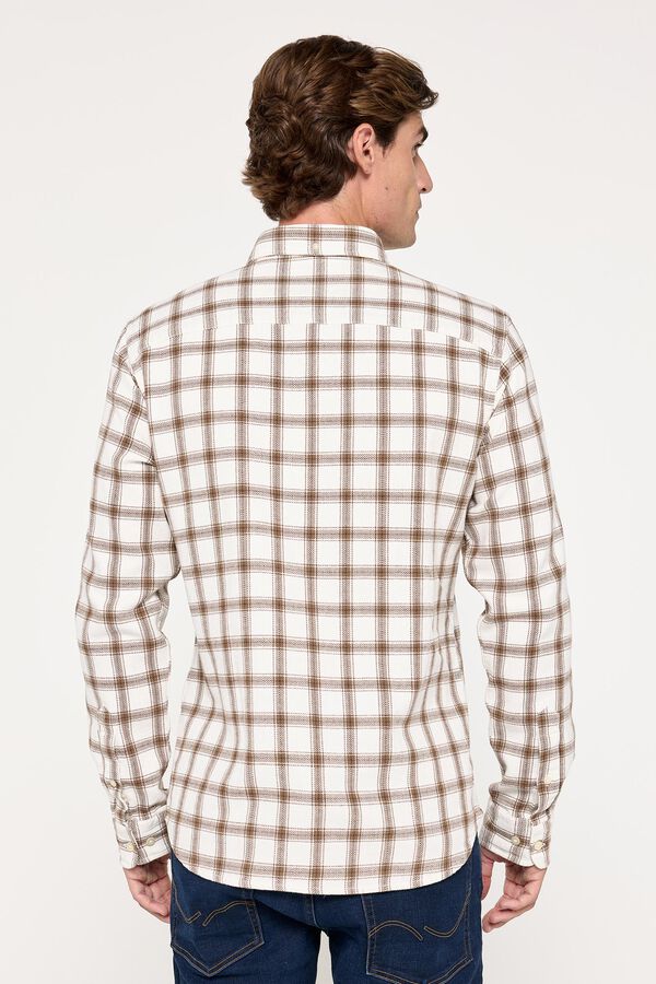 Jack & Jones Camisa estrutura Branco