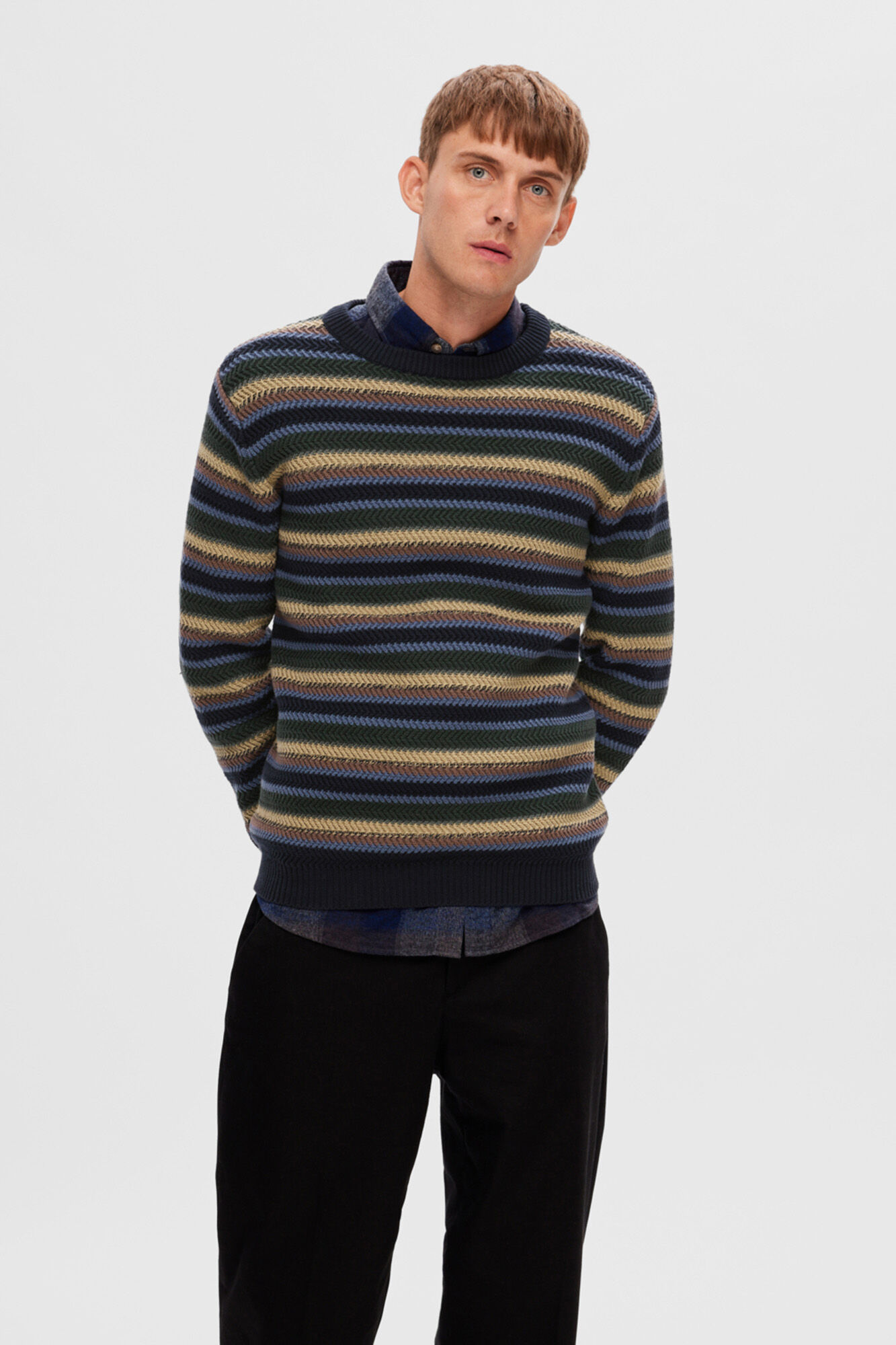 Striped jumpers mens shop