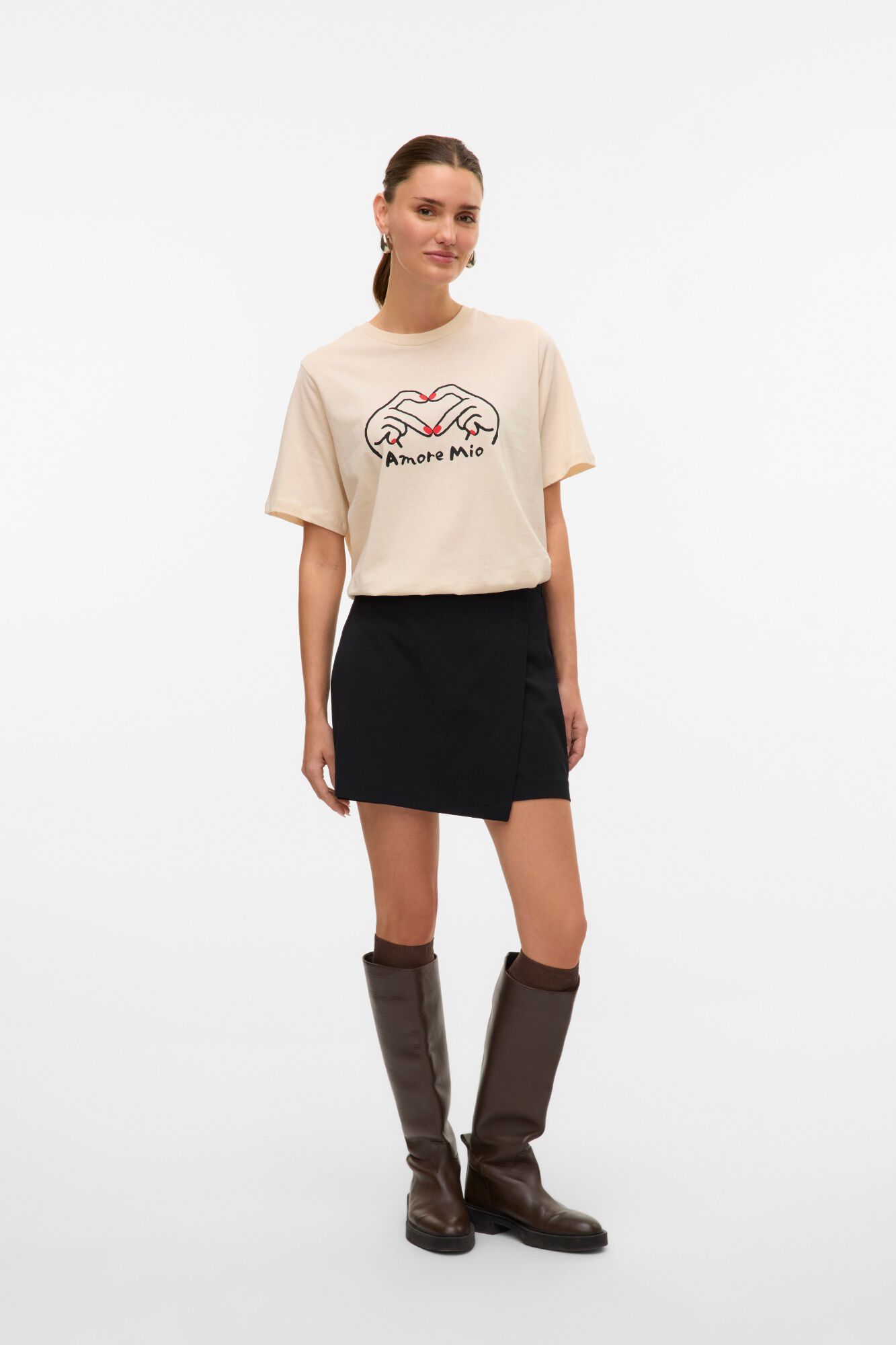 Vero Moda Saia-cal&ccedil;&atilde;o curta