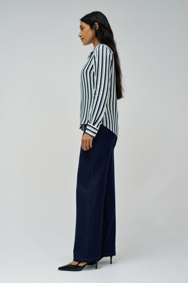 Salsa Jeans Camisa manga comprida estampada Impressão