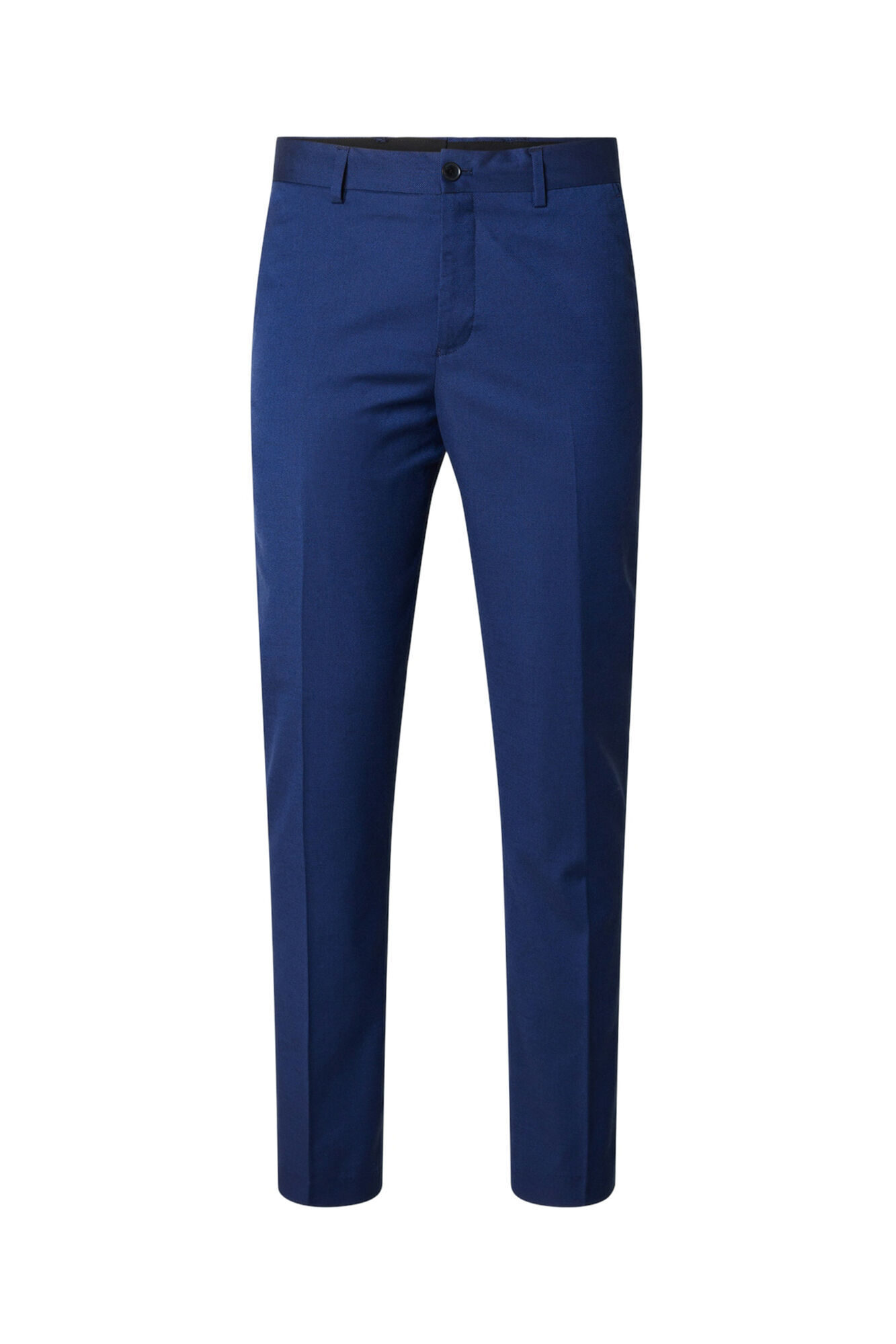 Selected Cal&ccedil;as de fato Slim Fit confecionadas com materiais reciclados. 