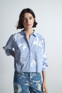 Object Camisa curta estampada