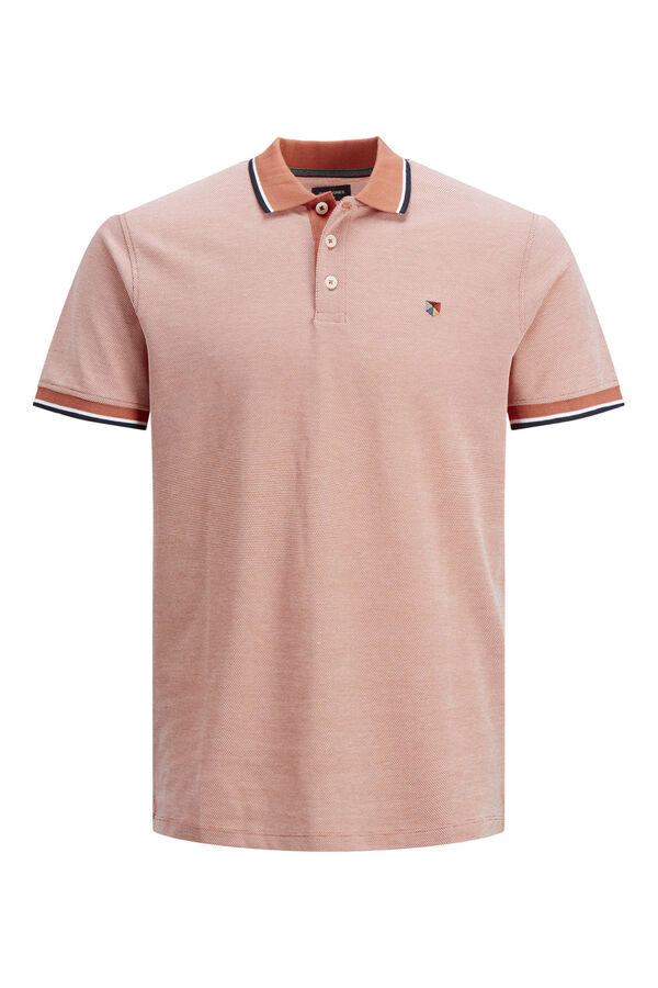 Cortefiel Regular fit polo shirt Red