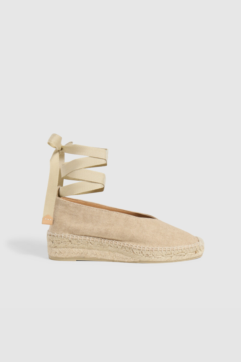 Cortefiel Bailarina Gea elaborada en lona Tienda Ropa