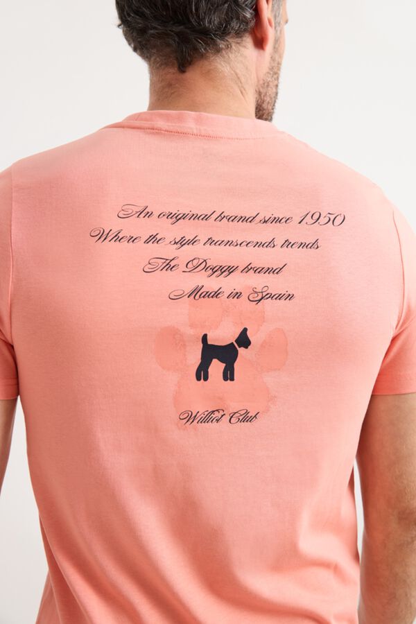 Williot Faded Paw T-shirt Pink