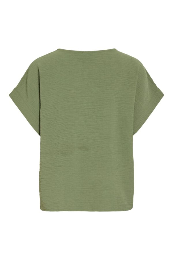 Vila Blusa de manga curta Verde