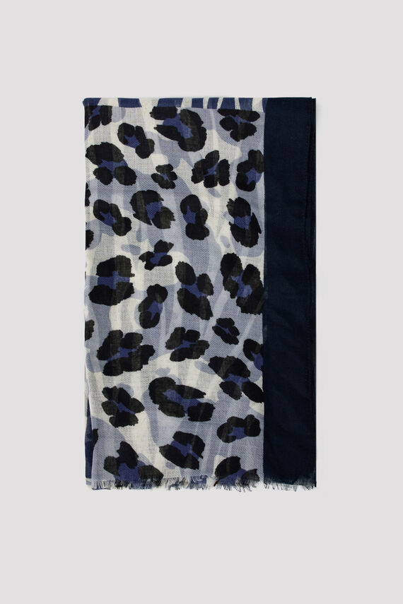 Fular combinación animal print