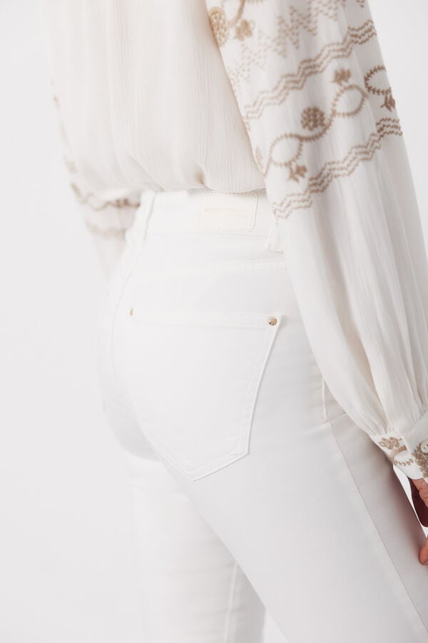Cortefiel Jeans sensational color White