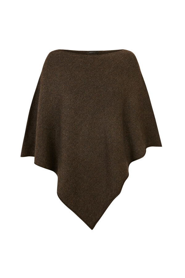 Cortefiel Soft touch poncho Kaki
