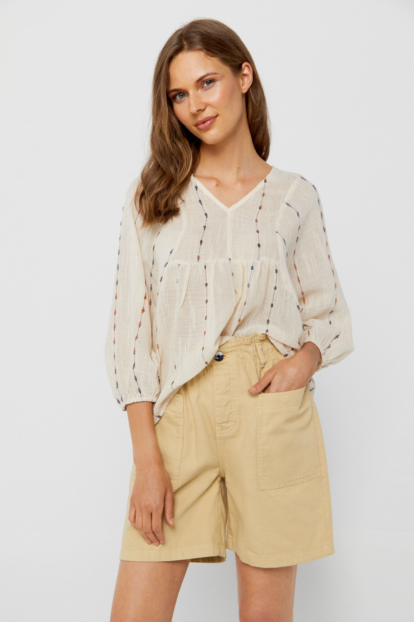 Cortefiel pantalones sales cortos mujer