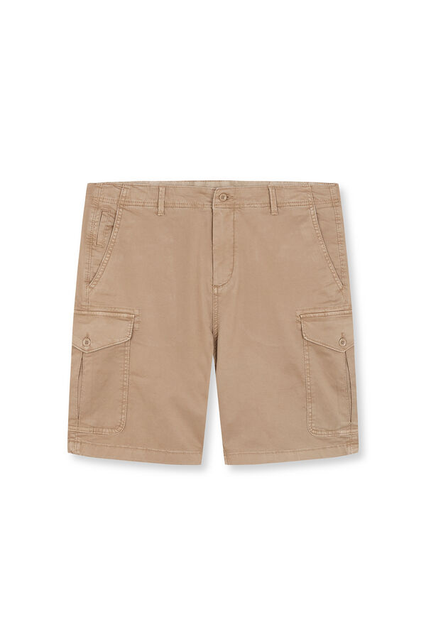 OOTO Bermuda cargo regular Castanho